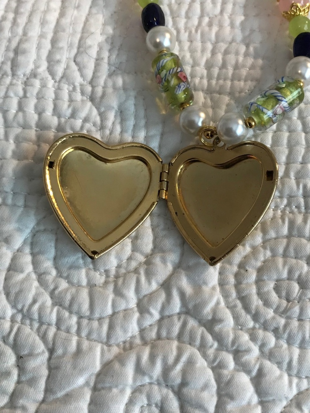“My Open Heart”: Artisan necklace - Picture 10 of 14